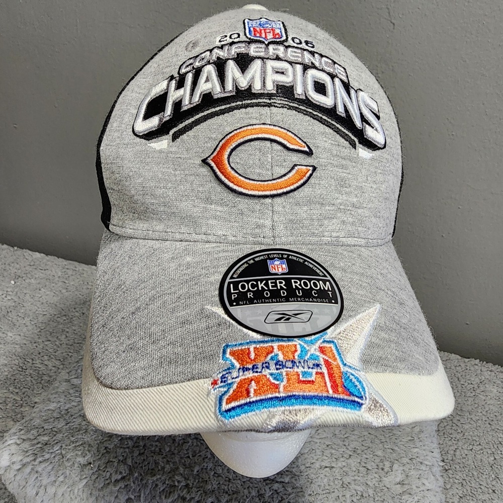2006 Conference Champions Chicago Bears Football Adjustable Hat Sports